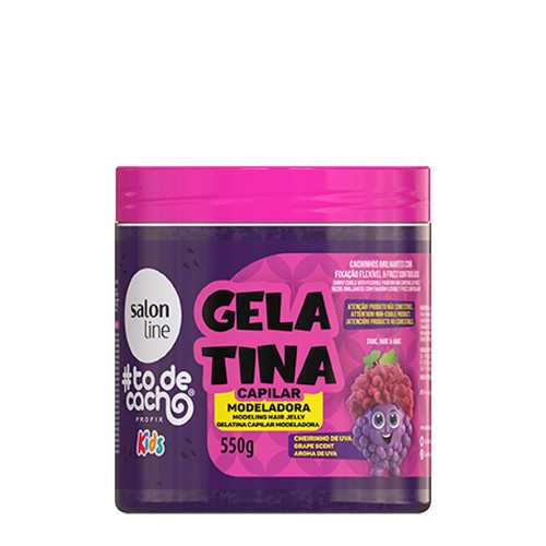 Salon Line #TODECACHO Kids Grape Curl Styling Gelatine 550g