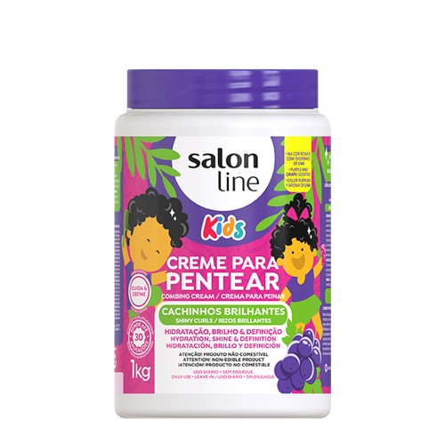 Salon Line Kids Shiny Curls Combing Cream 1kg