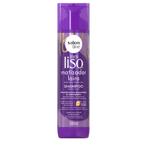 Salon Line Meu Liso Blonde Toning Shampoo 300ml