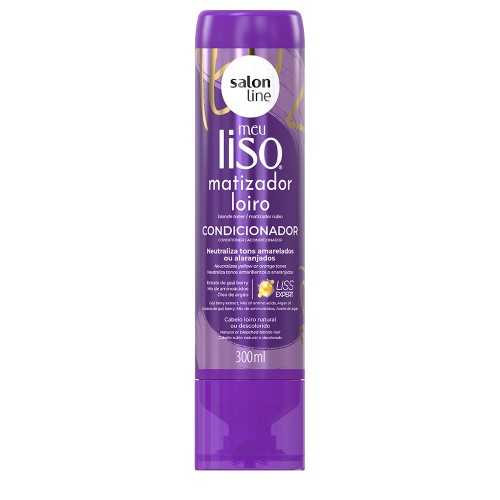 Salon Line Meu Liso Blonde Toning Conditioner 300ml