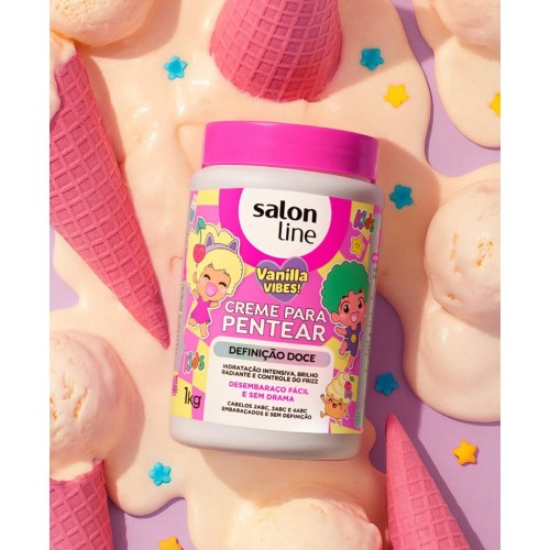 Salon Line Hair Cream Kids Vanilla Vibes 1000ml