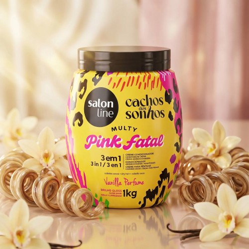 Salon Line Cachos dos Sonhos Multy Pink Fatal Treatment 3in1 1000ml