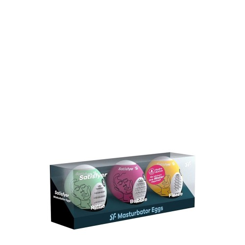 Satisfyer For Men Ovo Masturbator Set 3