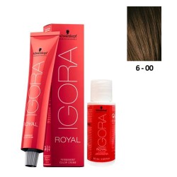 Schwarzkopf Igora Royal 6-00 Natural Dark Laurel Extra 60ml + Oxidant 20V
