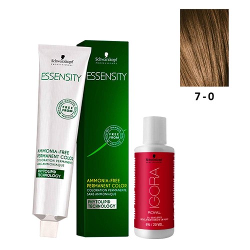 Essensity 5-88 Light Brown Red Extra + Oxidant 20V