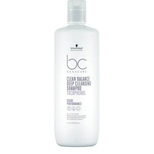 Schwarzkopf BC Clean Balance Deep Cleansing Shampoo 1000ml