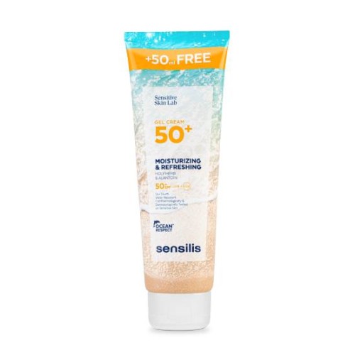 Sensilis Gel Cream SPF50+ 250ml + OFFER 50ml