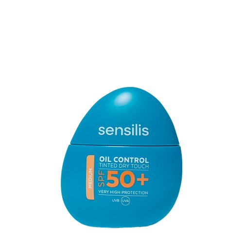 Sensilis Oil Control Tinted Dry Touch Sunscreen Medium SPF50+ 40ml