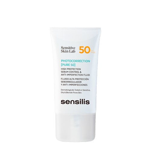 Sensilis Photocorrection [Pure Age Perfection 50] Mattifying Fluid SPF50+ 40ml