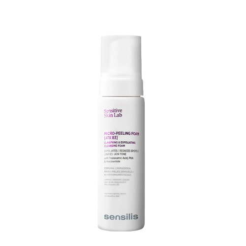 Sensilis Micro-Pelling Foam [ATX B3] Depigmenting and Exfoliating 200ml