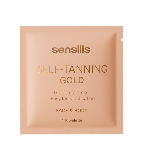 Sensilis Self-Tanning Gold Self-Tanning Wipes 6 units