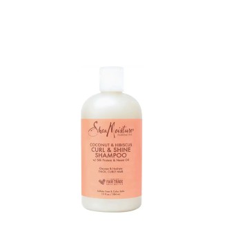 Shea Moisture Coconut & Hibiscus Curl & Shine Shampoo 384ml