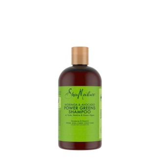 Shea Moisture Moringa & Avocado Power Greens Moisturising Nutritional Shampoo 384ml