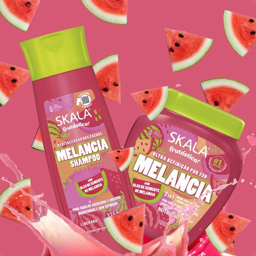 Skala Frutástica Watermelon 2 in 1 Hair Treatment Cream Ultra Definition for Curls 1000g