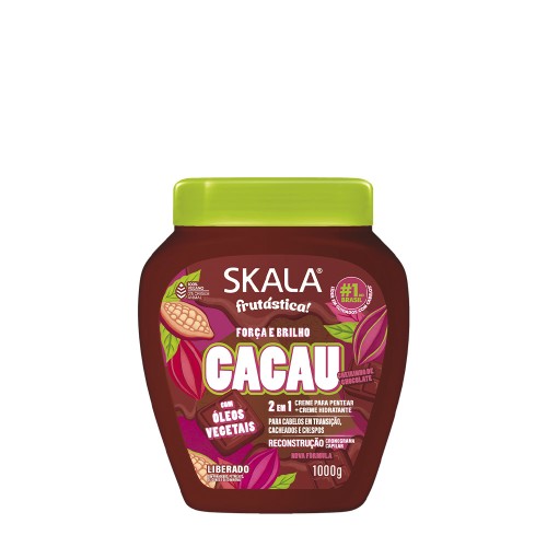Skala Frutástica Cocoa Hair Treatment Cream 2 in 1 Strength and Shine 1000g