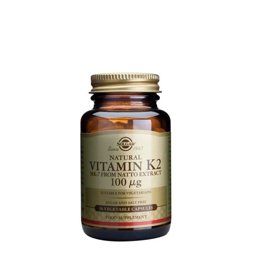Solgar Vitamin K2 100mcg 50 capsules