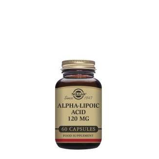 Solgar Alpha-Lipoic Acid 120mg 60 capsules