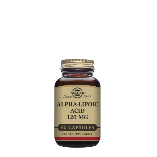Solgar Alpha-Lipoic Acid 120mg 60 capsules