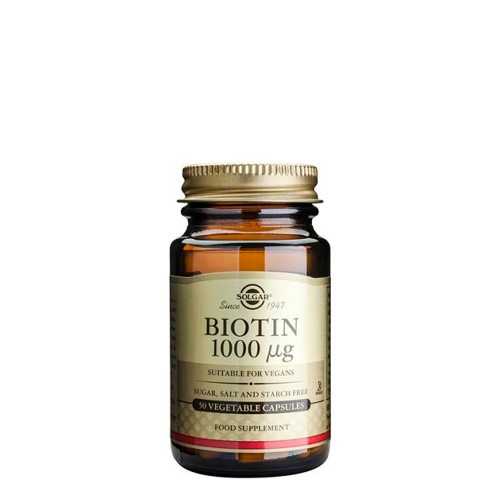 Solgar Biotin 1000mcg 50 capsules