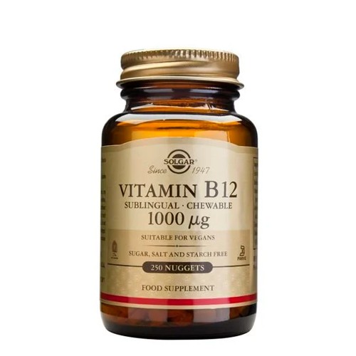 Solgar Vitamin B12 1000ug 250 tablets