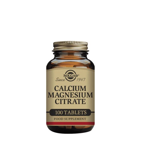 Solgar Calcium and Magnesium Citrate 100 tablets