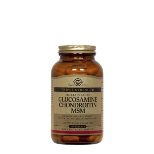 Solgar Glucosamine Chondroitin MSM 120 tablets