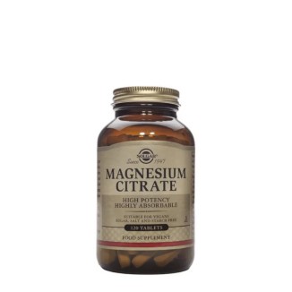 Solgar Magnesium Citrate 120 tablets