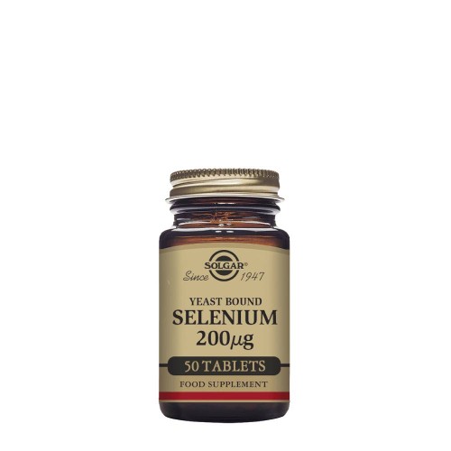 Solgar Selenium 200mcg 50 tablets