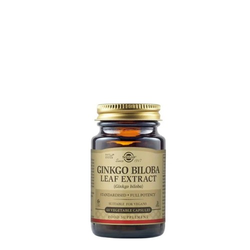 Solgar Gingko Biloba Leaf Extract 60 capsules