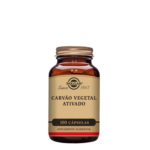 Solgar Activated Charcoal 100 capsules