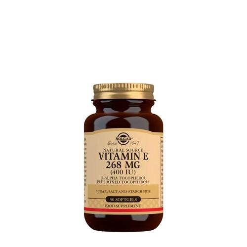 Solgar Vitamin E 268mg 50 capsules