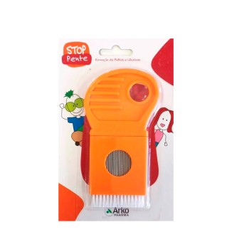 Stop Comb with Magnifying Glass
