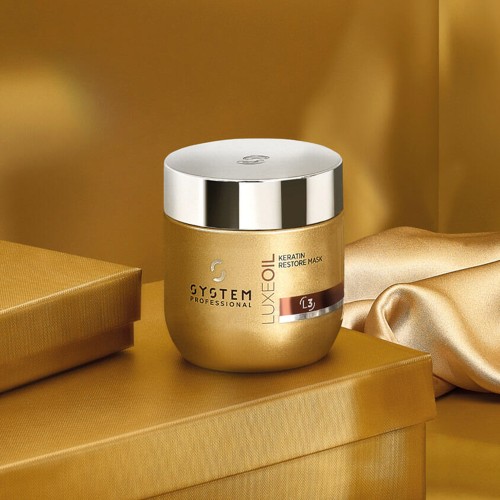 System Professional LuxeOil Intense Keratin Protective Mask 200ml