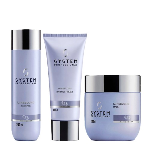 System Professional LuxeBlond Trio Care for Blondes