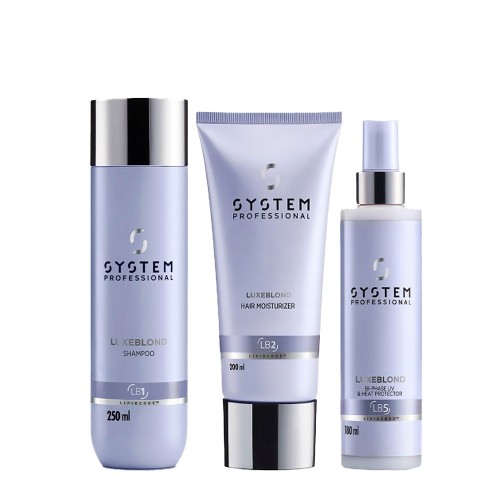 System Professional LuxeBlond Protection Routine