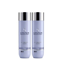 System Professional LuxeBlond Shampoo 2x250ml