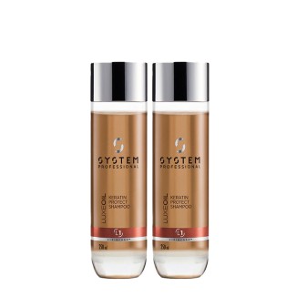 System Professional LuxeOil Shampoo Keratin Protector 2x250ml