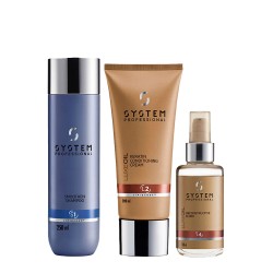 System Professional Smoothen + LuxeOil Anti-Frizz Routine
