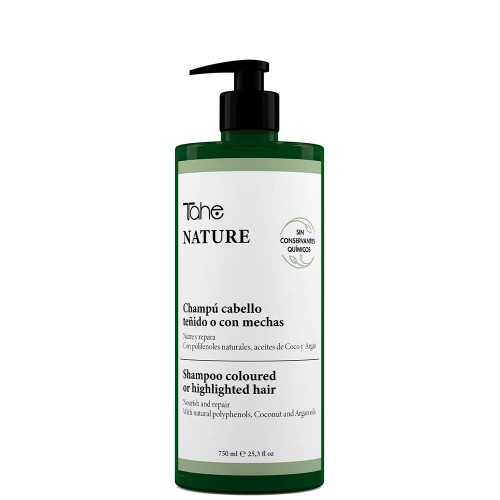 Tahe Nature Shampoo for Hair Painted or with Sulfate-Free Locks 750ml