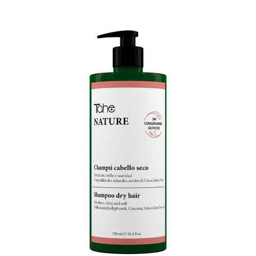 Tahe Nature Shampoo for Dry Hair Without Sulfates 750ml