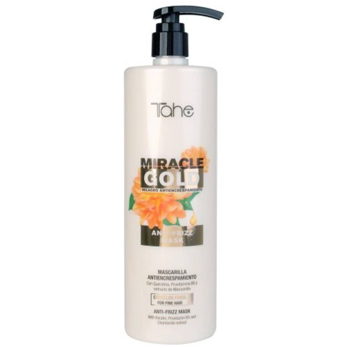 Tahe Miracle Gold Antifrizz Mask for Fine Hair 1000ml