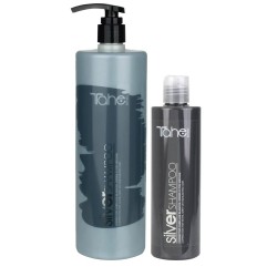 Tahe Silver Shampoo Tone Corrector 1000ml + 300ml