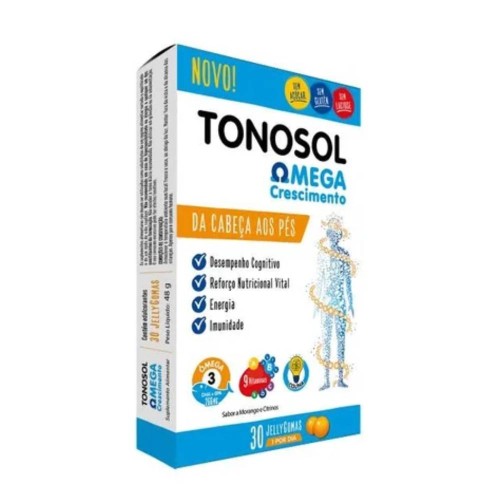 Tonosol Omega Growth 30 jelly gummies