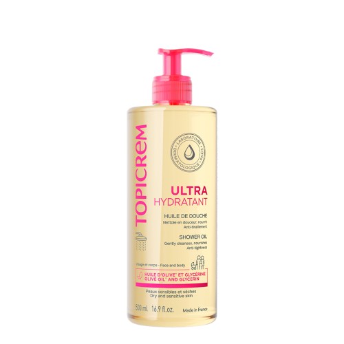 Topicrem UH Ultra-Moisturizing Shower Oil 500ml