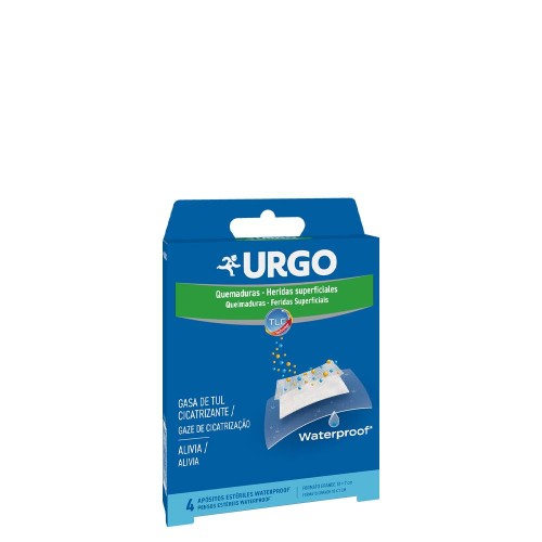 URGO Burns Waterproof Dressings 4 units