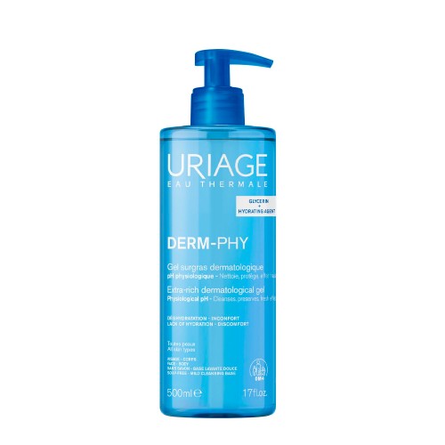 Uriage Derm-Phy Dermatological Cleansing Gel 500ml