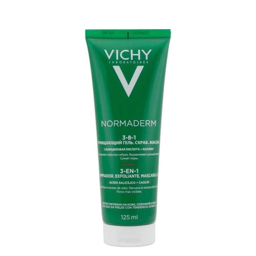 Vichy Normaderm Exfoliating Gel 3 in 1 125ml