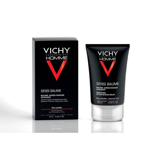 Vichy Homme Sensi Baume Balm After-Shave Soothing 75ml
