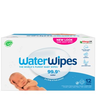 WaterWipes Baby Wipes 12x60 units