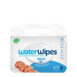 WaterWipes Baby Wipes 4x60 units